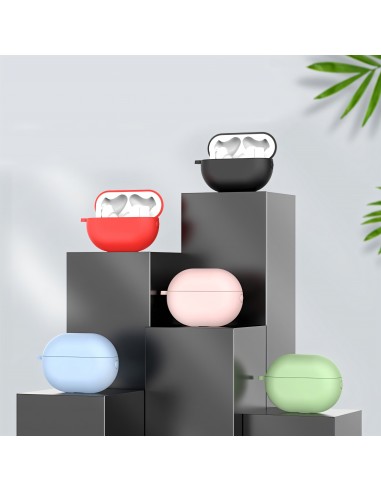 Coque silicone Freebuds Pro avec mousqueton Noir