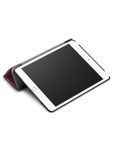 Etui iPad mini 2019 et iPad mini 4 - Pliable en 3 Bordeau