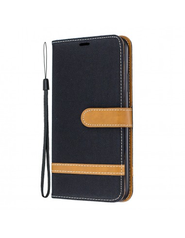 Etui iPhone 11 Pro Max - Style Jeans Noir