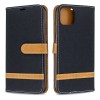 Etui iPhone 11 Pro Max - Style Jeans Noir
