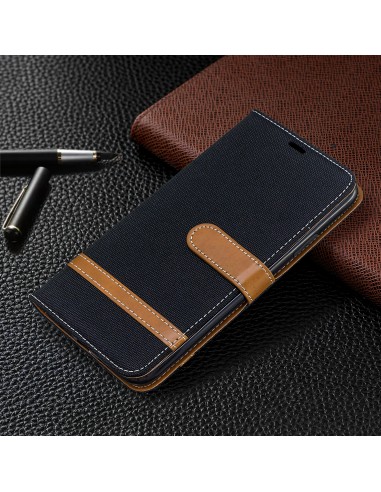 Etui iPhone 11 Pro Max - Style Jeans Noir