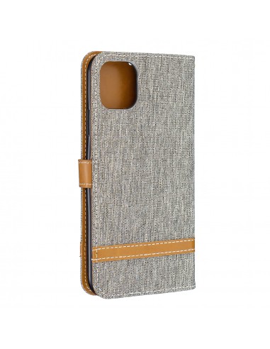 Etui iPhone 11 Pro Max - Style Jeans Gris