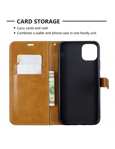 Etui iPhone 11 Pro Max - Style Jeans Gris