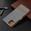 Etui iPhone 11 Pro Max - Style Jeans Gris