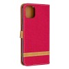 Etui iPhone 11 Pro Max - Style Jeans Rouge