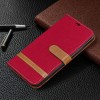 Etui iPhone 11 Pro Max - Style Jeans Rouge