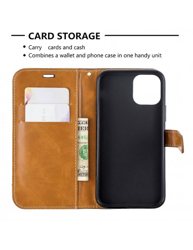 Etui iPhone 11 Pro - Style Jeans Noir