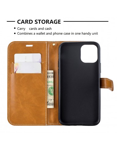 Etui iPhone 11 Pro - Style Jeans Gris