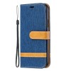 Etui iPhone 11 Pro - Style Jeans Bleu foncé