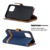 Etui iPhone 11 Pro - Style Jeans Bleu foncé