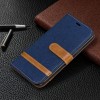 Etui iPhone 11 Pro - Style Jeans Bleu foncé