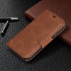 Etui portefeuille iPhone 11 - Simili cuir Marron