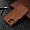 Etui portefeuille iPhone 11 - Simili cuir Marron