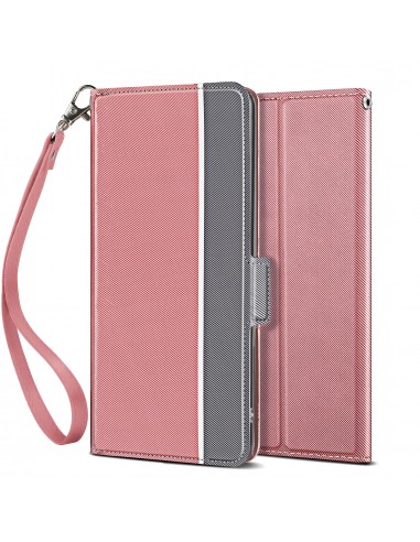 Etui design iPhone 11 avec rangements cartes Rose