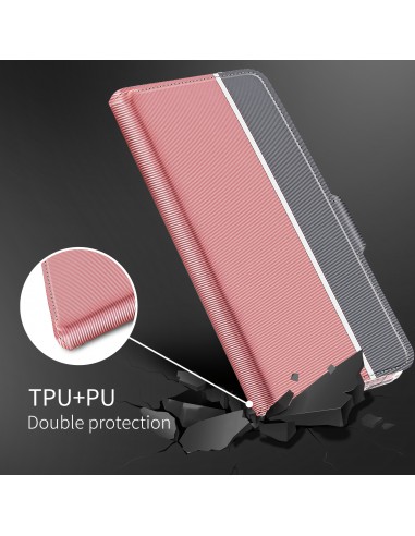 Etui design iPhone 11 avec rangements cartes Rose