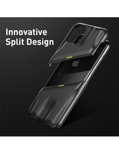 Coque antichoc iPhone 11 Pro Max - Let's go series Gris