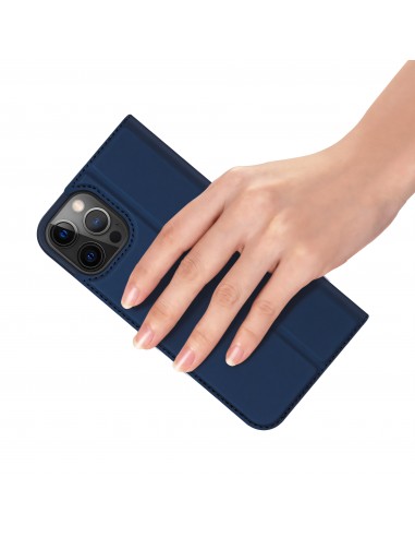 Etui de protection iPhone 12 Pro Max - Skin Pro DUX DUCIS Bleu