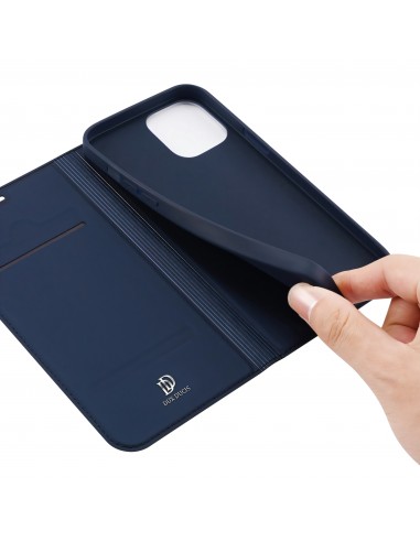 Etui de protection iPhone 12 Pro Max - Skin Pro DUX DUCIS Bleu