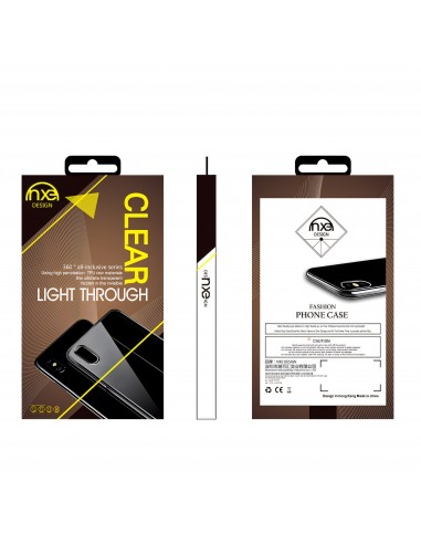 Coque antichoc iPhone 12 et iPhone 12 Pro - NXE Crystal Transparent