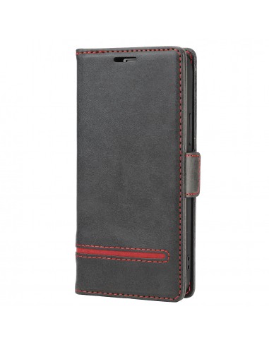 Etui de protection iPhone 12 et iPhone 12 Pro - Style business Noir