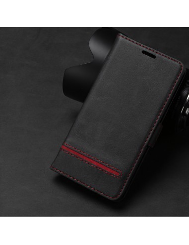 Etui de protection iPhone 12 et iPhone 12 Pro - Style business Noir