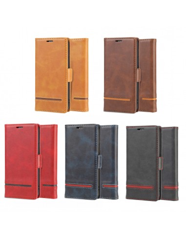 Etui de protection iPhone 12 et iPhone 12 Pro - Style business Noir