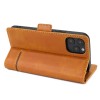 Etui de protection iPhone 12 et iPhone 12 Pro - Style business Marron