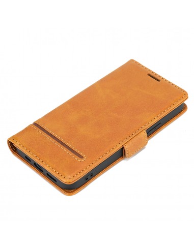 Etui de protection iPhone 12 et iPhone 12 Pro - Style business Marron