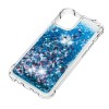 Coque antichoc iPhone 12 mini - Paillettes Bleu foncé