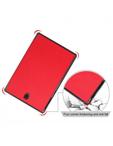 Etui de protection Galaxy Tab S4 - Pliable en 3 Rouge