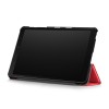 Etui de protection Galaxy Tab A 8.0 (2019) - Pliable en 3 Rouge