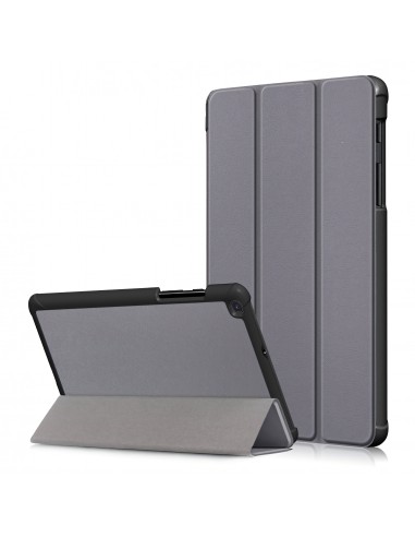 Etui de protection Galaxy Tab A 8.0 Wifi (T290 / T295 / T297) - Pliable en 3 Gris