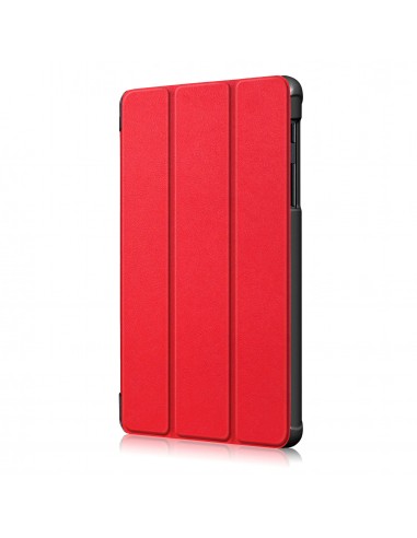 Etui de protection Galaxy Tab A 8.0 Wifi (T290 / T295 / T297) - Pliable en 3 Rouge
