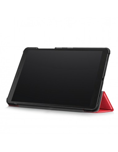 Etui de protection Galaxy Tab A 8.0 Wifi (T290 / T295 / T297) - Pliable en 3 Rouge