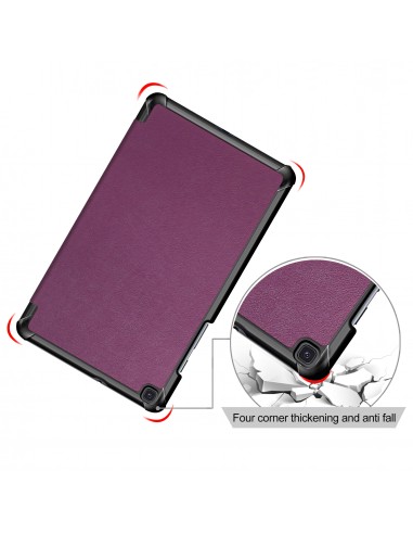 Etui de protection Galaxy Tab A 8.0 Wifi (T290 / T295 / T297) - Pliable en 3 Violet