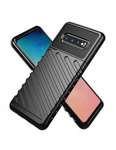 Coque antichoc Galaxy S10 - Thunder series Noir