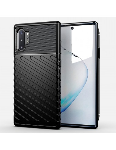 Coque antichoc Galaxy Note 10 Plus et Note 10 Plus 5G - Thunder series Noir