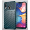Coque antichoc Galaxy A30 A20 M10s - Thunder series Vert