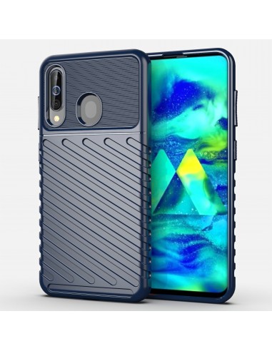 Coque antichoc Galaxy A60 M40 - Thunder series Bleu foncé