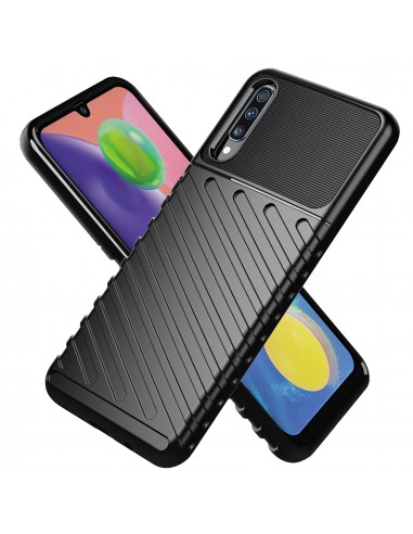 Coque antichoc Galaxy A70 A70s - Thunder series Noir