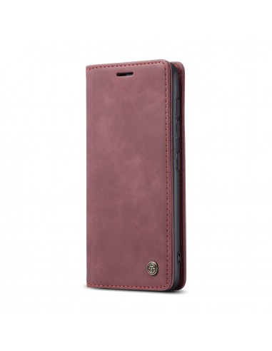 Etui portefeuille Galaxy S20 Design CASEME Rouge