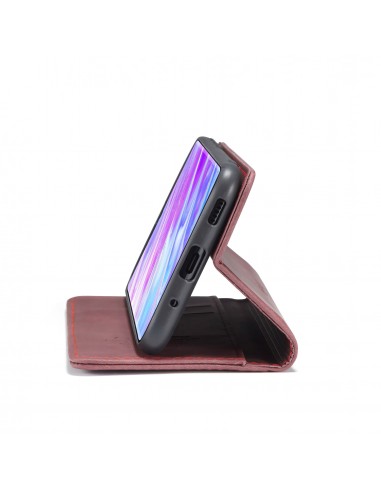 Etui portefeuille Galaxy S20 Design CASEME Rouge