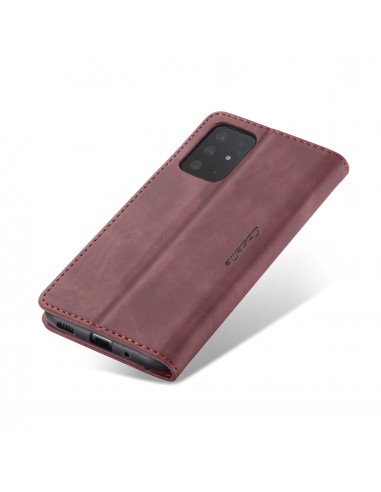 Etui portefeuille Galaxy S20 Design CASEME Rouge