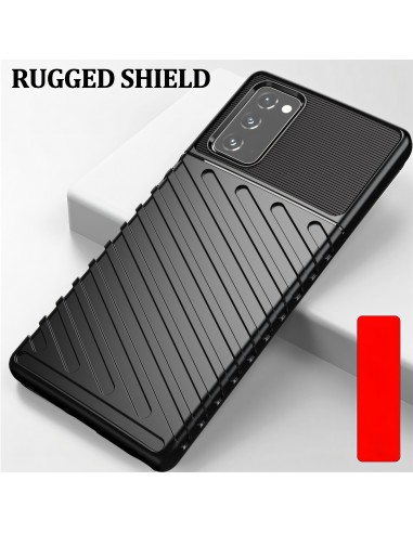 Coque antichoc Galaxy Note 20 et Note 20 5G - Thunder series Noir