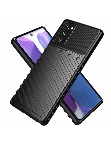 Coque antichoc Galaxy Note 20 et Note 20 5G - Thunder series Noir