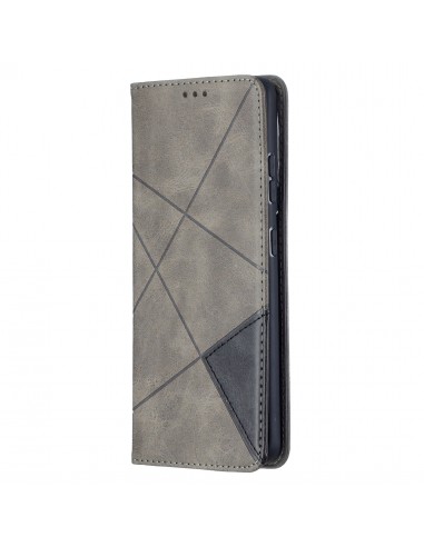 Etui de protection Galaxy S21 Ultra 5G - Style Geometrique Gris