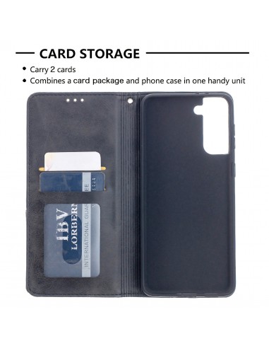 Etui de protection Galaxy S21 Plus - Style Geometrique Noir