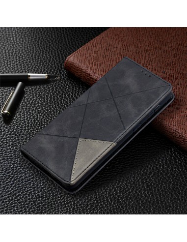 Etui de protection Galaxy S21 Plus - Style Geometrique Noir