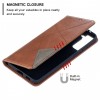 Etui de protection Galaxy S21 Plus - Style Geometrique Marron