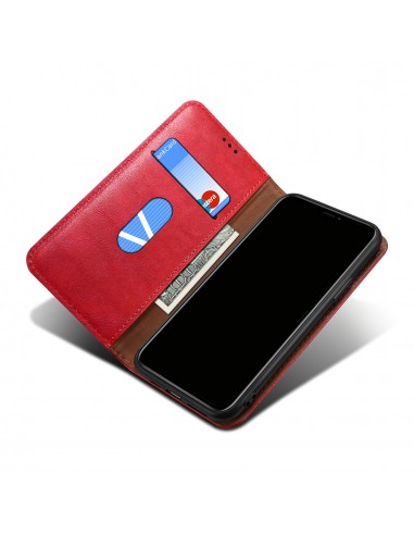 Etui de protection Galaxy S21 5G - Style Retro Rouge